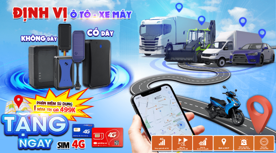Tổng hợp định vị ô tô xe máy viettech