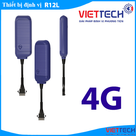 Thiết bị định vị ô tô R12L công nghệ 4G mới nhất