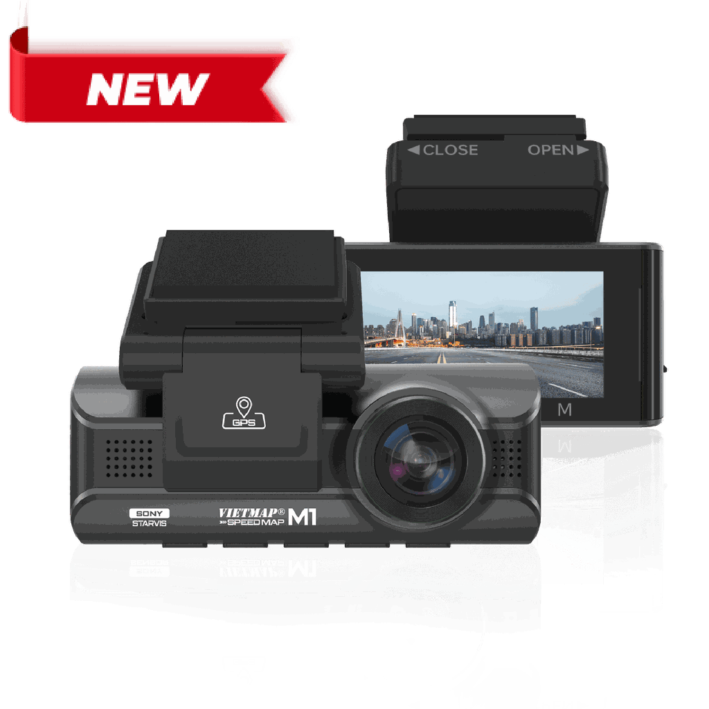 Camera hành trình Vietmap M1 Cảnh báo tốc độ giao thông hót nhất